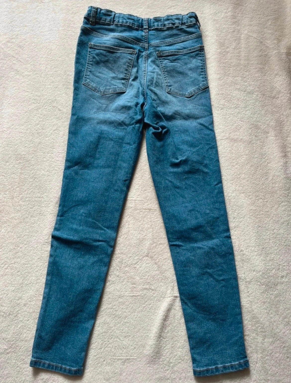 jean para niña de 12 años kiabi – súper skinny con detalles de pedrería 👖 – photo 3